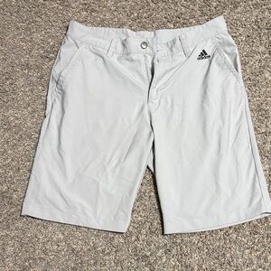 Adidas Men's Light Gray Athletic Shorts